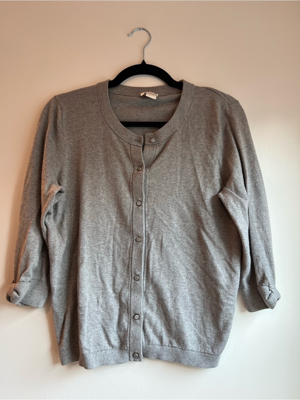 kate spade Gray Button-Front Women's Cardigan